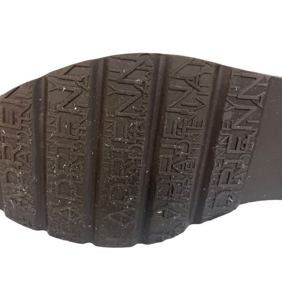 Adrienne Vittadini Leather Knee High Boots Womens Brown Size 6 M - Picture 9 of 10